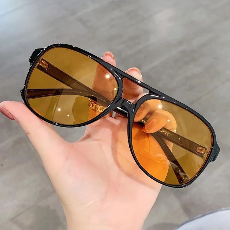 Vintage Outdoor Fashion - نظارات شمسية كلاسيكية للرجال والنساء بإطار