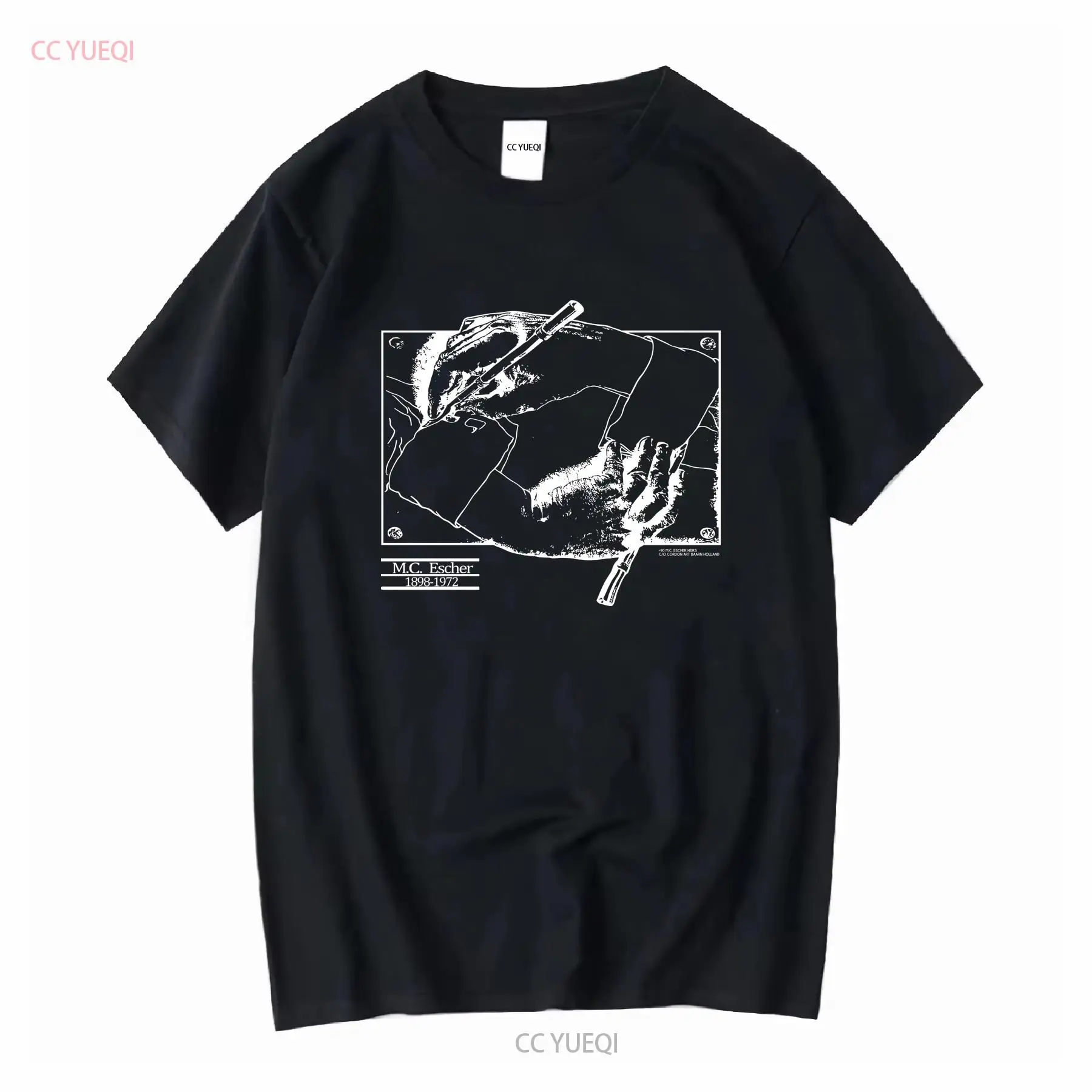 Vintage Fashion Art - تي شيرت كلاسيكي 1990 MC Escher