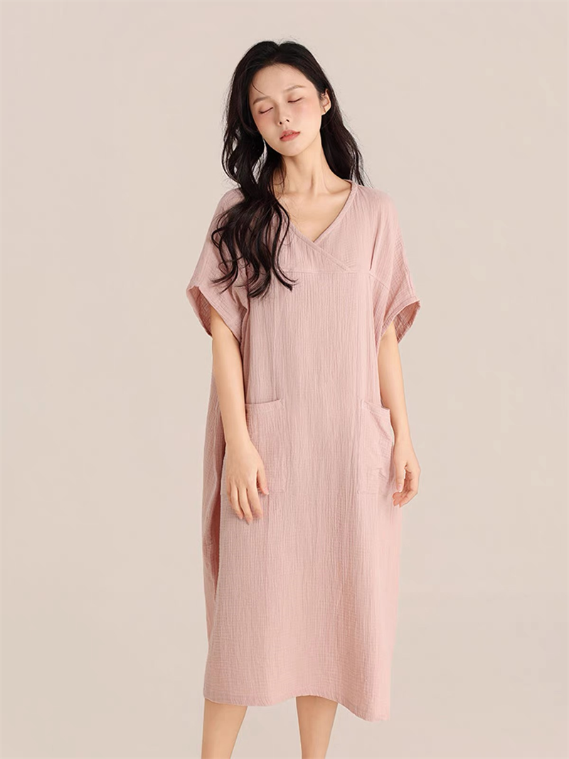 V Vintage Fashion - فستان صيفي نسائي بتصميم عتيق ومقاسات
