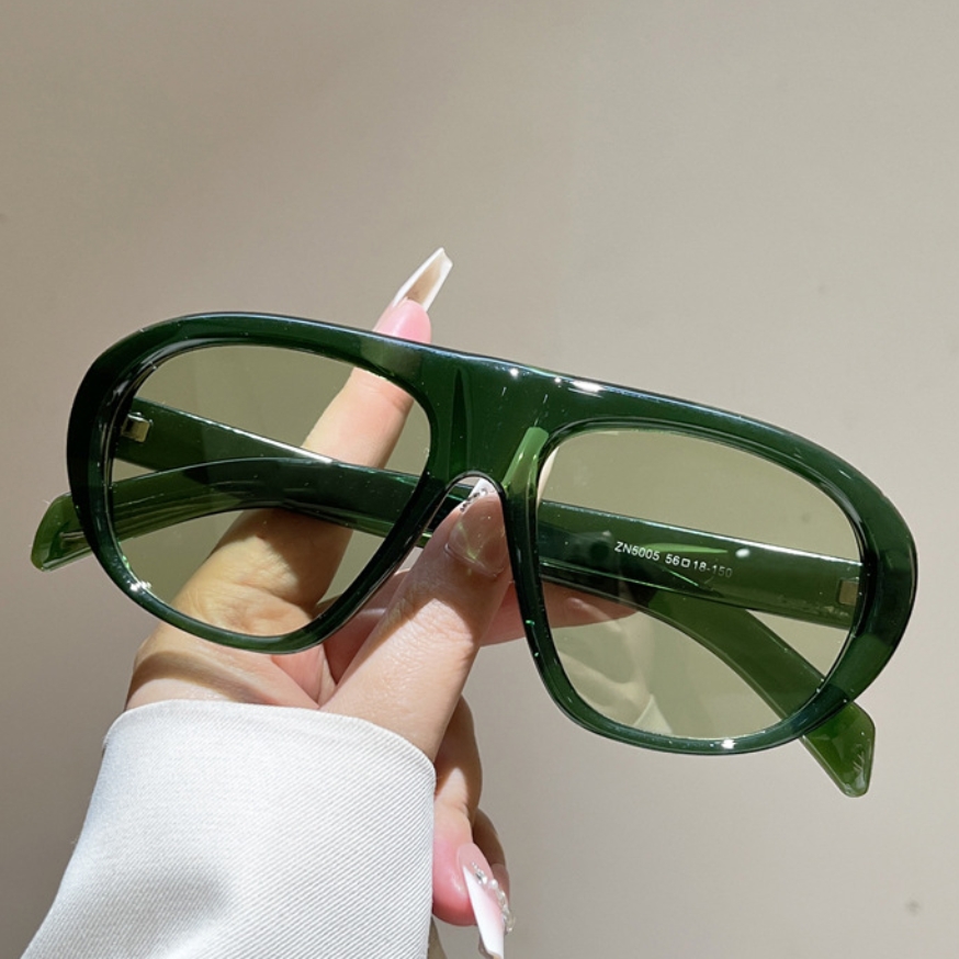 Vintage Outdoor Fashion - نظارات شمسية جديدة كبيرة الحجم للنساء
