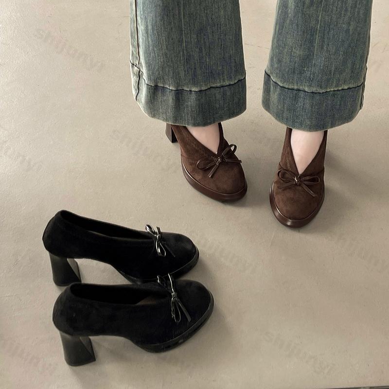 المرأة عالية الكعب 2025 ربيع ا - مراجعة Vintage Outdoor Fashion وسعره