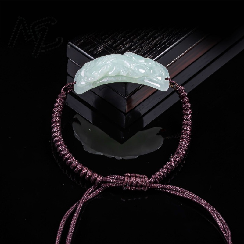سوار بيشيو من اليشم البورمي، م - مراجعة Vintage Fashion Jewelry وسعره