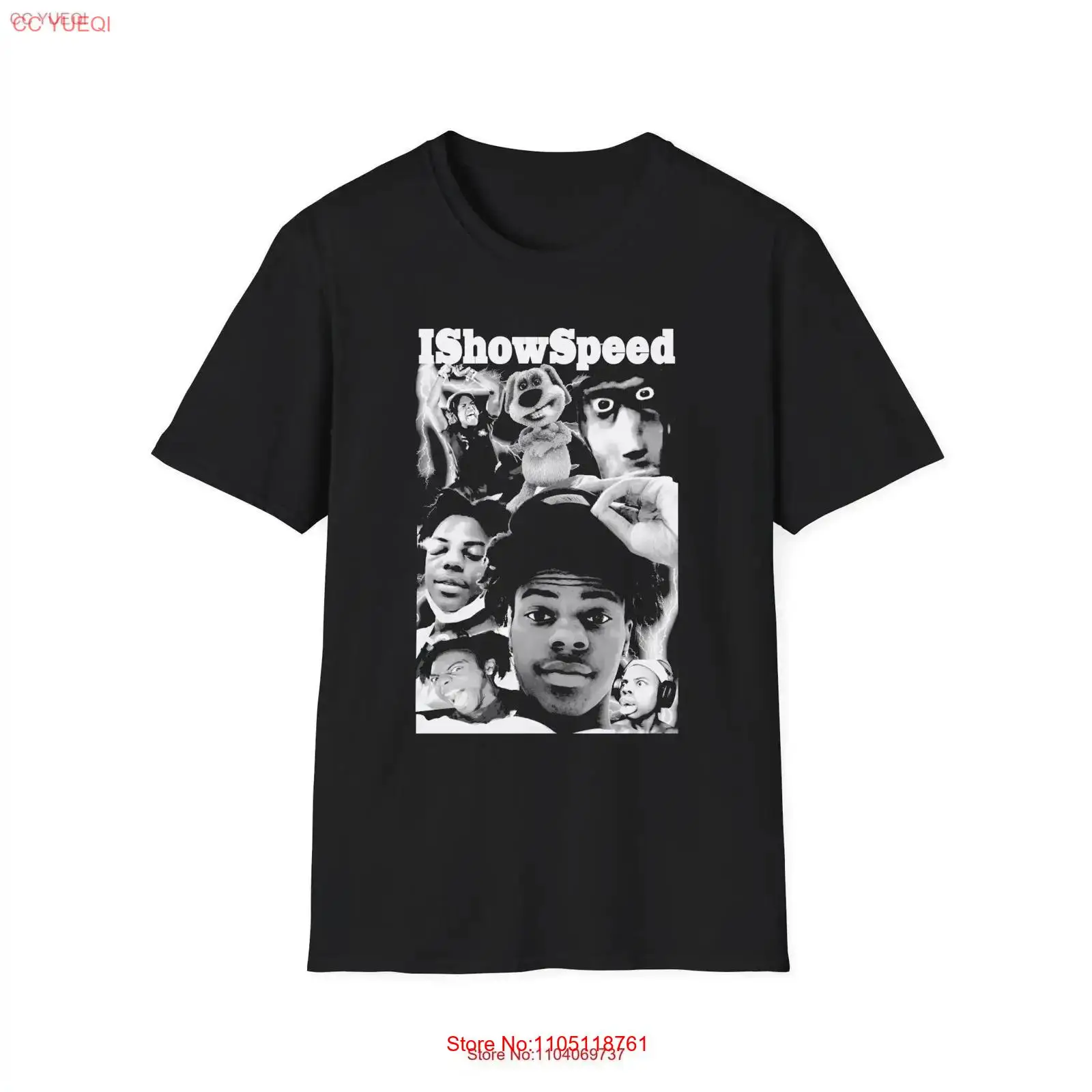 تي شيرت IShowSpeed Merch Fan B - مراجعة Vintage Fashion Youtubers وسعره
