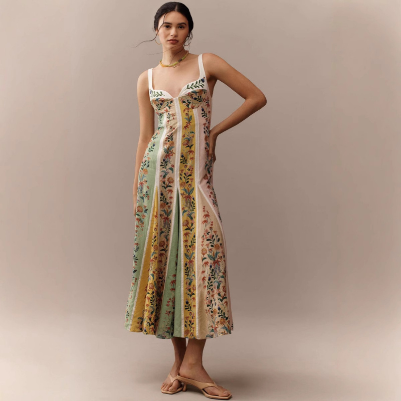 فساتين نسائية أنيقة بدون أكمام - مراجعة V Vintage Fashion وسعره