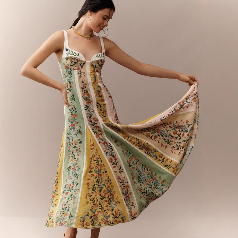 فساتين نسائية أنيقة بدون أكمام - مراجعة V Vintage Fashion وسعره
