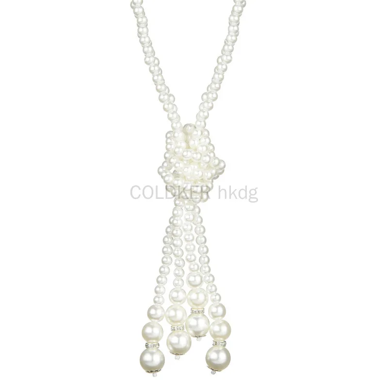 قلادة لؤلؤ على طراز عشرينيات ا - مراجعة Vintage Fashion Jewelry وسعره