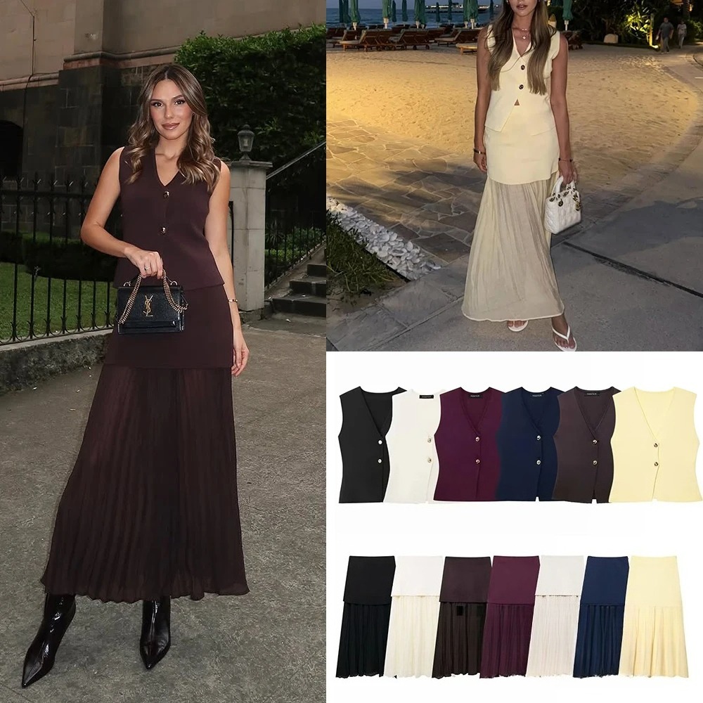 KONDALA بدلة نسائية محبوكة كلا - مراجعة V Vintage Fashion وسعره